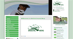 Desktop Screenshot of drautalgolf.at