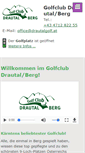 Mobile Screenshot of drautalgolf.at